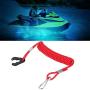 Boat Engine Motor Kill Stop Switch, Outboard Engine Ignition Emergency Kill Stop Switch Key Lanyard Rope Clip (for All Series)