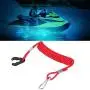 Boat Engine Motor Kill Stop Switch, Outboard Engine Ignition Emergency Kill Stop Switch Key Lanyard Rope Clip (for All Series)