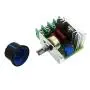 2000W 25A PWM AC Motor Speed Control Module Speed Regulator AC 50-220V Adjustable Voltage Regulator, Pack of 2