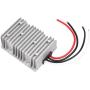 SALUTUYA DC Voltage Regulator, Waterproof Voltage Reducer Converter 18‑36V to 24V, Aluminum Alloy Silicone DC Power Converter for Motor Car