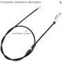 7/8 22mm Thumb Throttle Cable Accelerator Control Handle Assembly Replacement for 50cc - 250cc TaoTao ATV Quad Go Kart Pit Bike