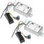 2pcs DC Motor Speed Controller, Brush Motor Driver Controls Module DC 9V-60V 12V 24V 36V 48V 60V Motor Pulse Width Modulator Regulator 20A 1200W PWM Monitor Dimmer Governor with Switch & Knob