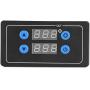 Timer Relay,Adjustable Cycle Delay Timer Relay Module Timing Delay Board with Digital Display(DC 12V)
