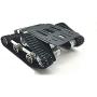 Vehicles-OCS 2018 DIY STEM Education Assembled Smart Car Platform Tracked Robot Metal Aluminium Tank Chassis Powerful Dual DC 12V Motor
