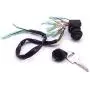 Remote Control Box Ignition Switch/Main Switch Assy 703-82510-43-00 for Yamaha Outboard Motors 703-82510-42-00 Push to Choke 10P
