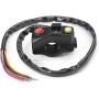 LED Light Motorcycle Handlebar Horn Turn Signal Light Controller Switch 3 Function Mount