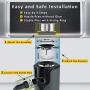 Hissun Garbage Disposal 3/4HP with Power Cord, Food Waste Disposal Continuous Feed, DC Vortex Motor Sink Garbage Disposals for Home Kitchen