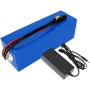 Wnicek 36V 15AH Lithium-ion Battery Pack 15000mAh E-Bike Battery Fit for 200W 250W 350W 500W 750W Motor with 42V Charger for Electric Tricycles Electric Scooters Electric Wheelchairs
