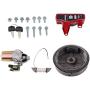 MOFANS Electric Start Kit Starter Motor Flywheel Ignition Switch Box Fit for Compatible with Honda GX160 5.5HP and Honda GX200 6.5HP Engines