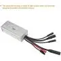 VGEBY Bicycle Speed Controller Kit, Electric Bike Motor Controller 22A Speed Controller 36V 48V with S900 Panel 1 to 2 Cable for 500W Motor