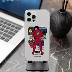 KingdomCASE Phone Case Akira Illustration Collage Compatible with iPhone Case Clear Soft Transparent TPU Case Shockproof Protective Cover for iPhone 7 iPhone 8