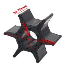 BODAO 67F-44352-01 Boat Engine Water Pump Impeller for Yamaha 75/80/90/100HP Outboard Motor