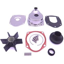 Boat Motor 817275A09 Water Pump Repair Kit with Housing for Mercury Mariner MerCruiser 135HP 150HP 175HP 200HP 225HP 250HP 275HP 300HP Outboard Engine,for Sierra Marine 18-3407