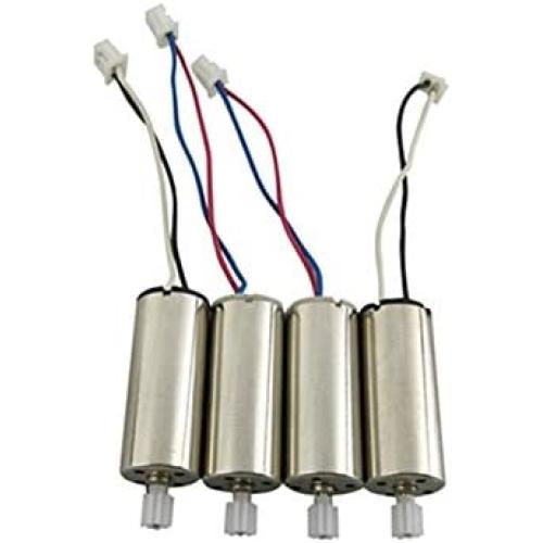 Upgraded Motors for Syma X54HW X54HC RC Helicopter RC Quad Copter Drone Replacement Spare Parts CCW and CW with Gear Toy 4PCS