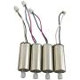 Upgraded Motors for Syma X54HW X54HC RC Helicopter RC Quad Copter Drone Replacement Spare Parts CCW and CW with Gear Toy 4PCS