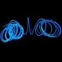 3m Auto Car Neon LED Panel Gap String Strip Light, Glowing Electroluminescent Wire/El Wire Lamp, Cold Strobing for Automotive Interior Car Decor Decorative Atmosphere(blue)