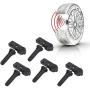 SEINECA 5Pack 56029398AB 433MHz Tire Pressure Monitoring System (TPMS) Sensor Compatible with Jeep Grand Cherokee Wrangler Dodge Charger Challenger Journey Chrysler Fiat Ram 1500 2500 3500 4500 5500