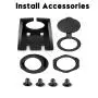 USB Mounting Cable, GOSYSONG USB 3.0 Extension Waterproof Mount Cable 3ft,Mount Flush Cable, Dash Panel Mount Cable for Car, Boat,Truck,Motorcycle and More