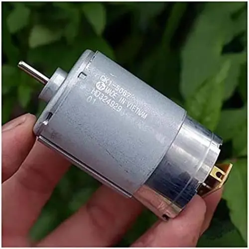 Nuojie Electronic Components Motor RS-555PH DC Motor RS555 High Torque Micro Motor 555 DC 24-48V 3600RPM Brush Motor Low Current Low Speed DIY Copier Motor (Speed(RPM) : Motor only)