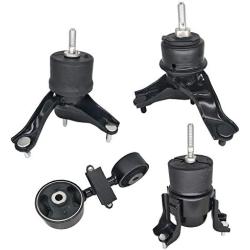 Engine Motor Mount Compatible with Fits 2002-2006 Toyota Camry 2.4L & 2004-2006 Toyota Solara 2.4L A4203 A4211 A4207 A4204