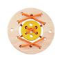 Amazon Basics Fine Motor Lacing Ring, 4-Pack