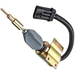 ZeeKee 3357411 Shut Off Down Solenoid F3HZ-9N392-D F3HZ-9A594-A SA-4273-12V 2003ES-12E6UC4B5S2 Compatible with Ford 7.8 Engine Heavy Duty Truck 12V