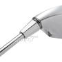 KiWAV Magazi Fist Chrome Motorcycle Mirrors with Oi Flash Controller 16 Flash Mode compatible for Scooter