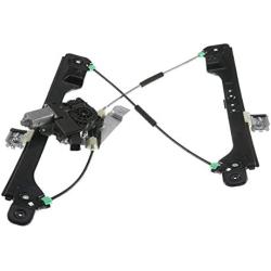 Front Passenger Side Power Window Regulator and Motor Assembly Compatible with Cadillac SRX 2010-2015 Saab 9-4X 2011