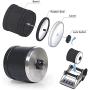 Professional Rock Tumbler Kit,Turns Rough Rocks Into Beautiful Gems,with Button 7 Day Polishing Timer,Includes Instruction Booklet,STEM Science Gift for Adults & Kids (A)