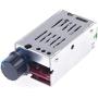 KNACRO 12V Motor Speed Controller,DC Motor Driver Board for Brush Motor 7V-60V 20A 420W PWM Control 12V 24V 36V 48V Regulator Cooling Fans Dimmer Governor Pulse Width Modulator with Adjust Knob