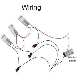 DC 6V Air Pump Motor Low Noise DIY Project Kits Delinx (exclude cardboards)