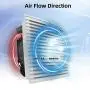 HRSTAR Original New K2E250-AH38-16 Cooling Fan 145/100W 115VAC Ball Bearing for Cabinet Filter Fans