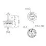 Moteurs FPV RC BETAFPV 4 pièces 0802SE 19500KV sans balais pour drone micro Whoop 1S Moteurs FPV RC BETAFPV 4 pièces 0802SE 19500KV sans balais pour drone micro Whoop 1S