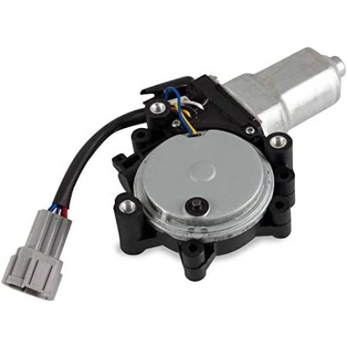 Window Lift Motor Front Left Driver Side Compatible with 2005-2014 Nissan Armada 2004-2014 Nissan Titan 2004 Nissan Pathfinder Armada 2004-2011 Infiniti QX56 Replace# 80731-9FJ0A 80731-ZT01A (Model A)