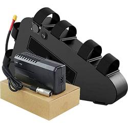 Jieoto (Canada Warehouse 48V 52V 20AH E-Bike Triangle Battery with BMS + USB + Power Display for 2000W 1500W 1200W 1000W 700W 500W 350W 250W Motor Lithium Electric Bike Battery