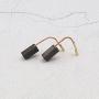 2 Pairs Motor Carbon Brushes 15x7x6.3mm Compatible with Flex L 1109 L 1109 FE L 1109 A L 1503 VR L 1506 VR L 1509 F1109