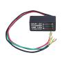Universal ATV UTV Turn Signal Rocker Switch Kit,with Flasher Green LED On/Off/On Kit for RV Off-Road Pickup Tractor Boat Motorcycle 4Pin IP67 Motor Internal Switch