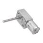 WINGONEER JGY370 DC12V 150RPM 50mm-M6 Screw Worm Gear Motor Self-Locking Reduction Gear Motor