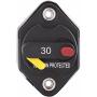 Heart Horse 30 Amp Circuit Breaker Fuse Inverter with Manual Reset Waterproof Inline Fuse Button Switch Holder for Truck RV Marine Trailer Trolling Motors Auto Boat ATV 12V-48V DC