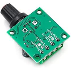 DC 1.8V 3V 5V 6V 12V 2A PWM Motor Speed Controller Low Voltage Motor Speed Controller PWM 0~100% Adjustable Drive Module