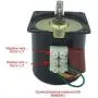 Bringsmart 60ktyz 5rpm Ac Motor Low Noise Gearbox Electric Motor Barbecue High Torque Low Speed 110V Synchronous AC Reduction Motor (110V 5rpm)