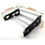 L-faster Components for Mountain Skateboard Without Motor Off-Road Skateboard Belt Drive Motor Bracket Trucks with Protect Cover