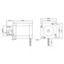 STEPPERONLINE 3PCS Nema 23 CNC Stepper Motor 2.8A 269oz.in 76mm Bipolar for Hobby CNC Kit