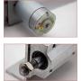 top-tool Reciprocating Cycle Linear Actuator Gear Adjustable Telescopic Motor DIY Motor with Speed Controller Stroke 2-8CM (DC 12V, 90RPM)
