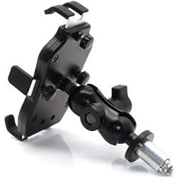 Mooreaxe Motorcycle Phone Mount Navigation Triple Tree Stem Mounts,for iPhone 12, 11,11 Pro,Phone XR, 8 | 8Plus Samsung Galaxy S20+ S7,Note 8,for HP4,S1000RR Yamaha R1 R6