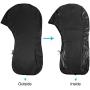 X AUTOHAUX 600D Oxford Cloth Waterproof Motor Full Outboard Boat Engine Cover for 15-20HP Black