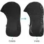 X AUTOHAUX 600D Oxford Cloth Waterproof Motor Full Outboard Boat Engine Cover for 15-20HP Black