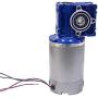 Bemonoc High Torque DC Motor 12V 30RPM Power 60W Turbine Worm Gear Reduce with Gearbox Speed Reducer Ratio 60/1