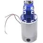 Bemonoc High Torque DC Motor 12V 30RPM Power 60W Turbine Worm Gear Reduce with Gearbox Speed Reducer Ratio 60/1