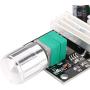 FTVOGUE FTVOGUE PWM Motor Speed Control Reversible Controller Regulator with Switch DC 6V 12V 24V,Automated Industry